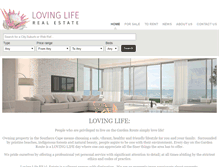 Tablet Screenshot of lovinglife.co.za