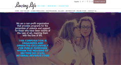 Desktop Screenshot of lovinglife.org